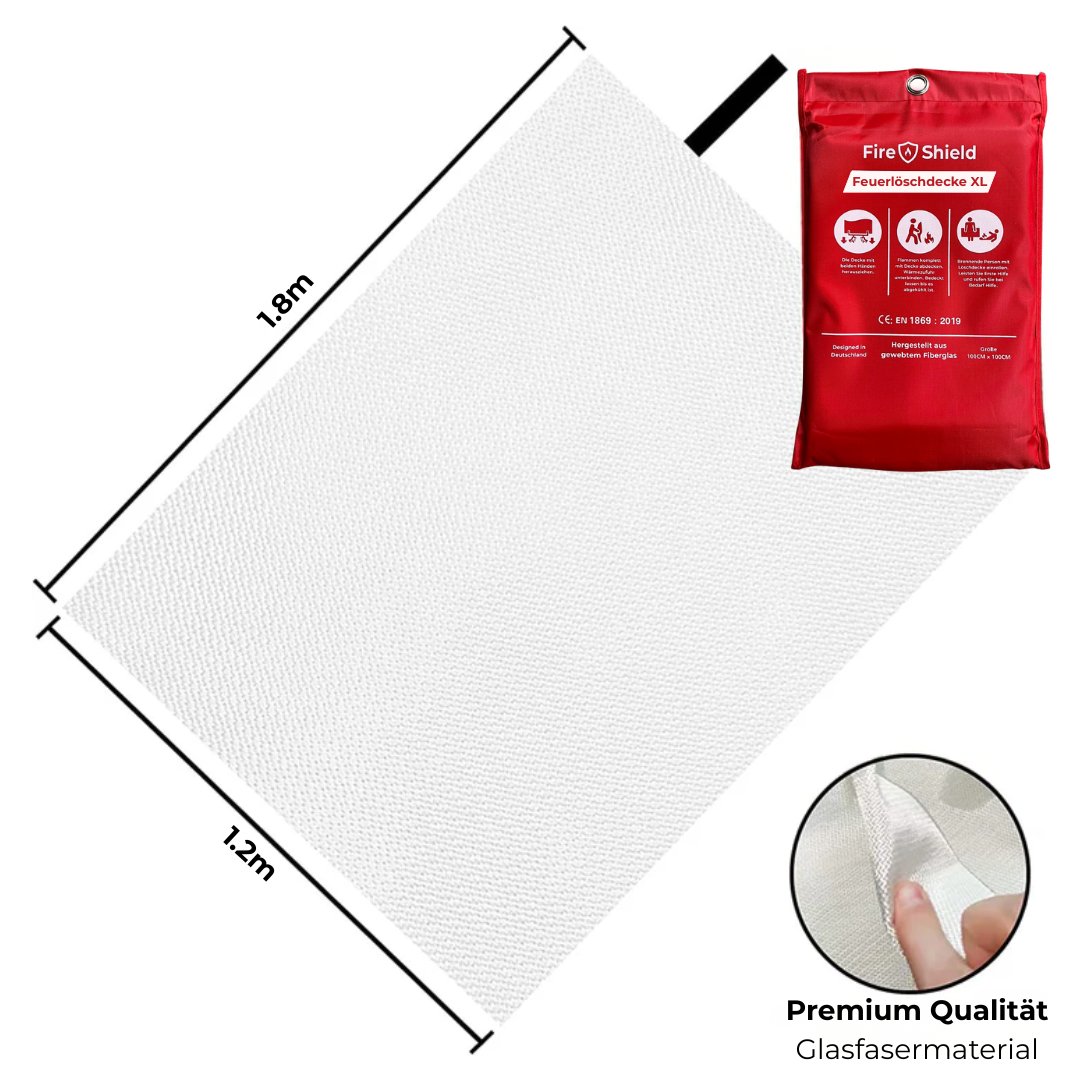 FireShield - Feuerlöschdecke XL