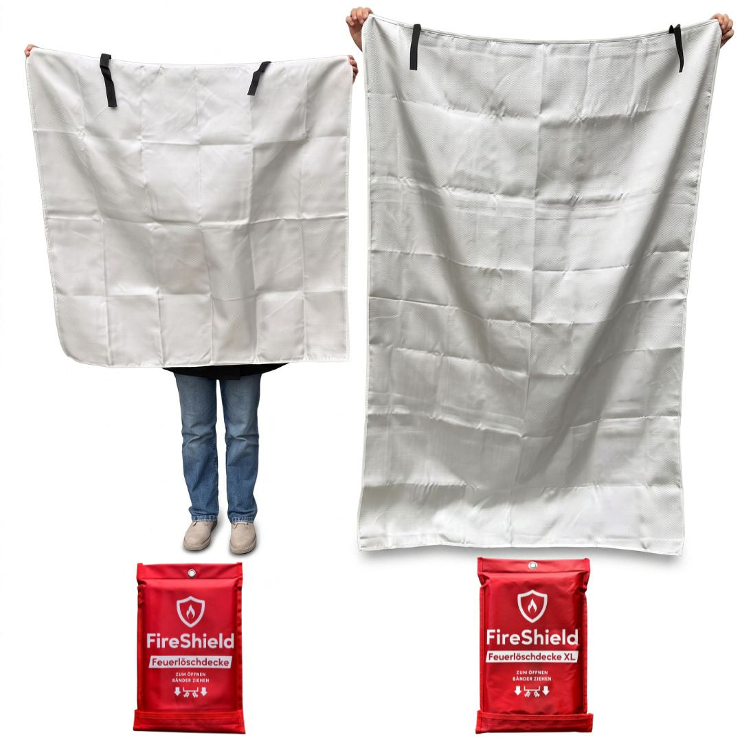 FireShield - 3-Sekunden Notfall-XL Löschdecke