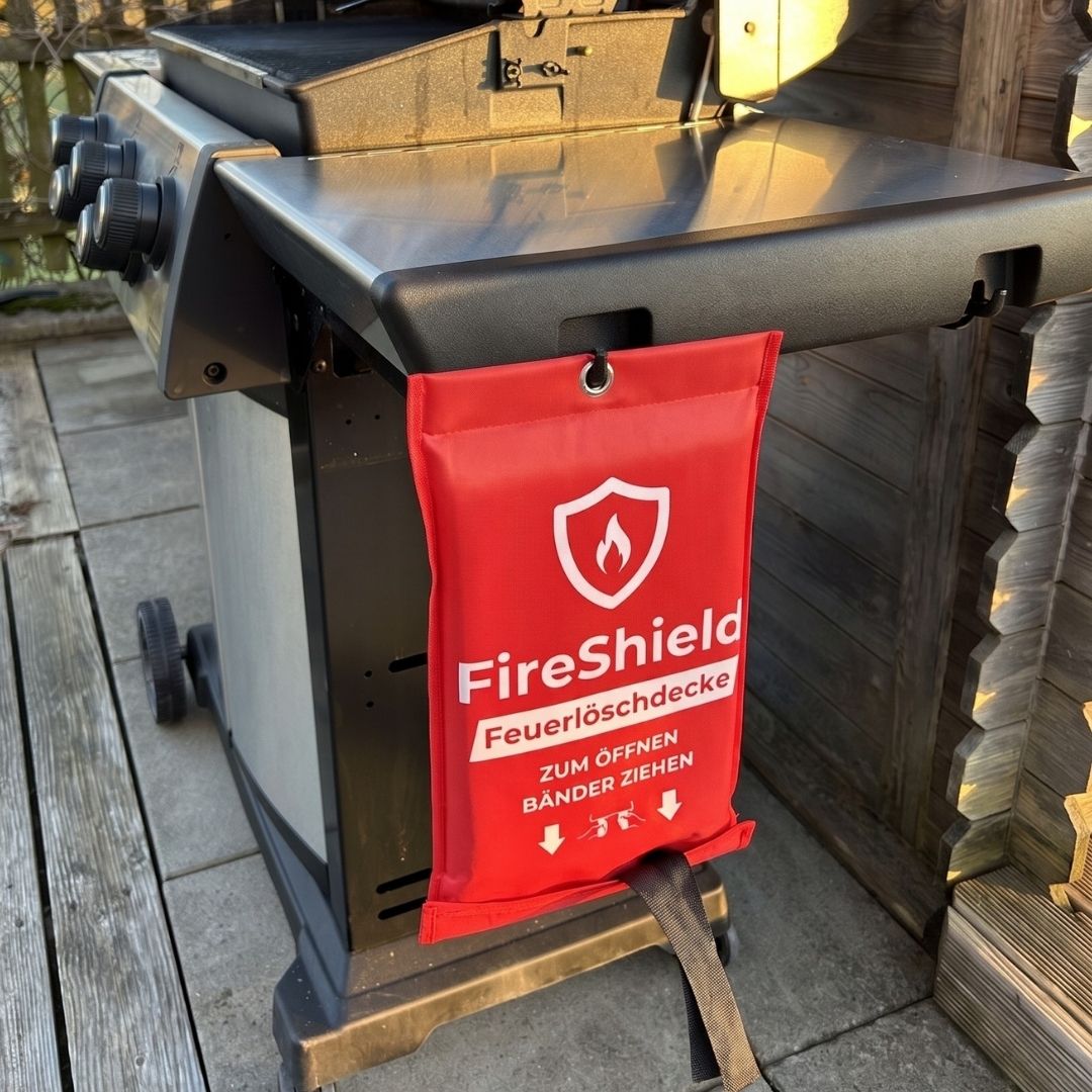 FireShield - 3-Sekunden Notfall-Löschdecke