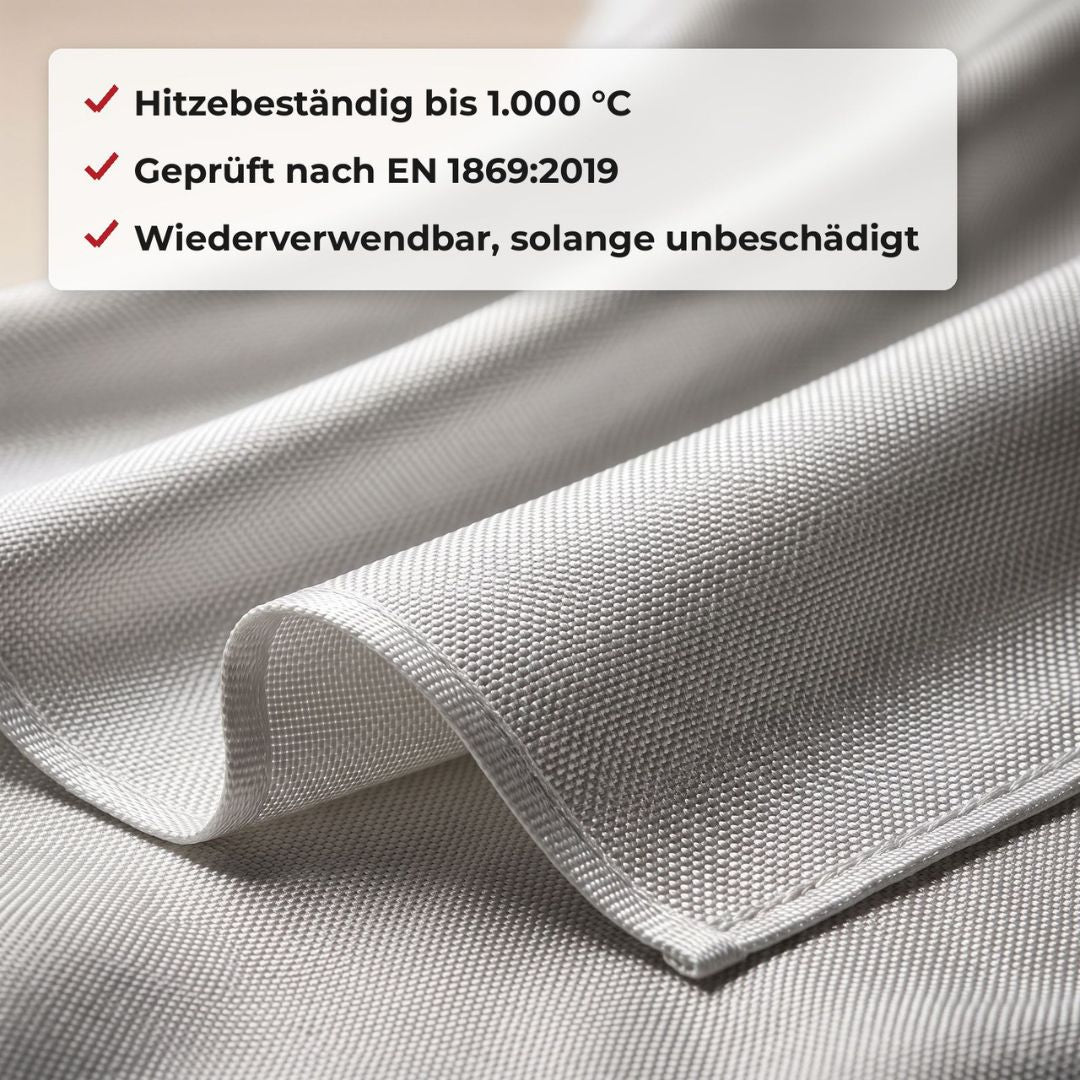 FireShield - 3-Sekunden Notfall-Löschdecke